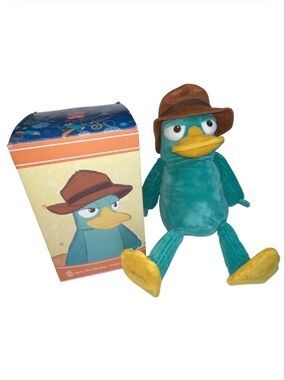 Perry the Platypus Scentsy Buddy with Scent Packet Unopened Disney Phineas Ferb